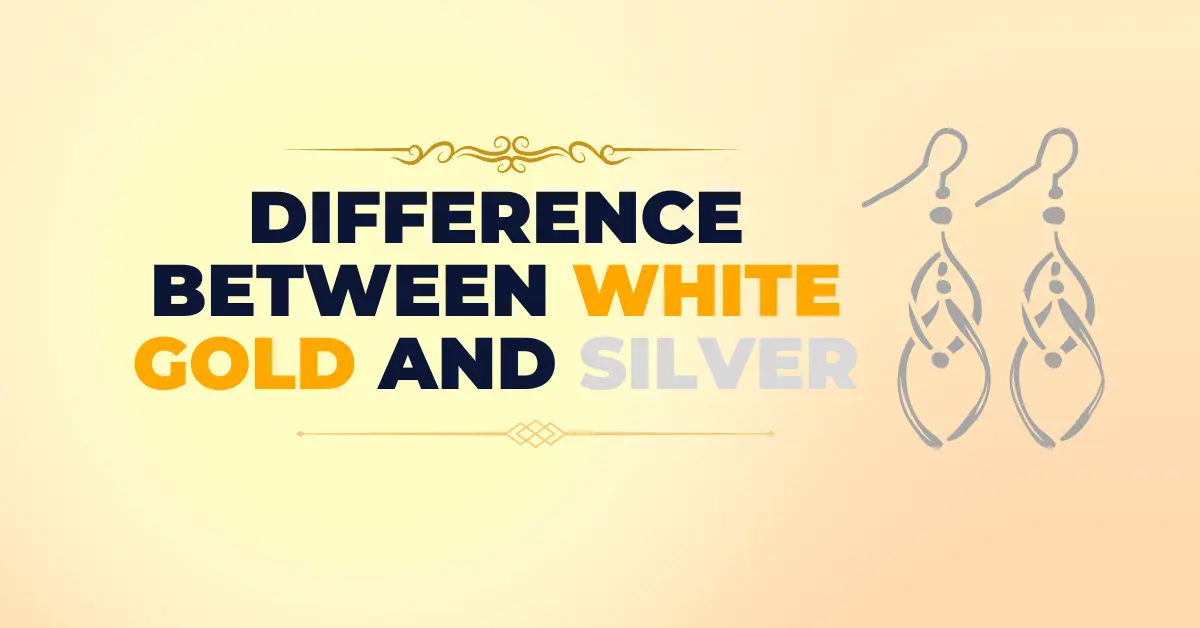 difference between white gold and silver