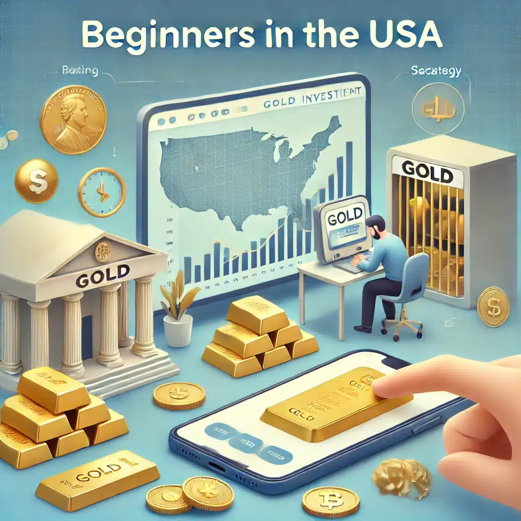 How to Invest in Gold for Beginners in the USA