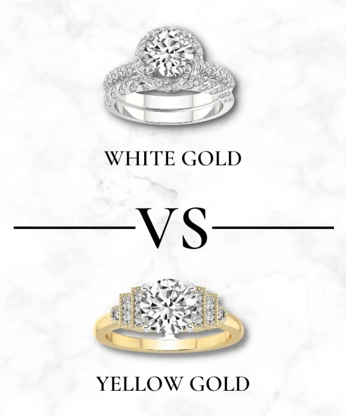 White Gold vs Yellow Gold: Which One Should You Choose for Your Perfect Look?