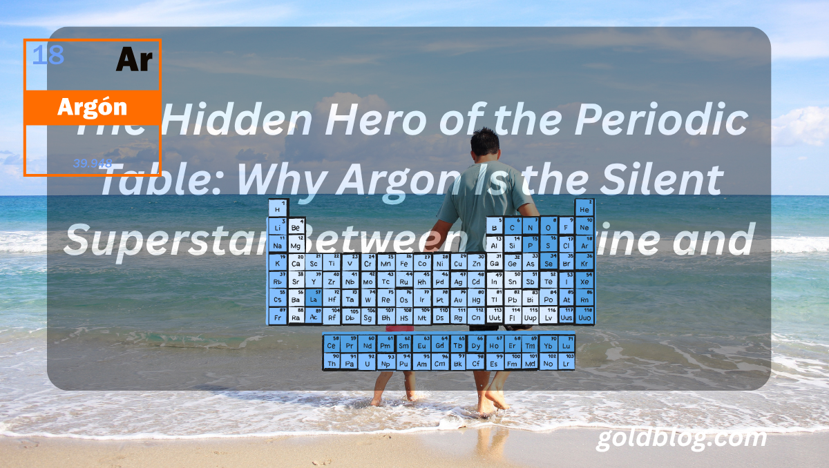 The Hidden Hero of the Periodic Table: Why Argon Is the Silent Superstar Between Chlorine and Potassium