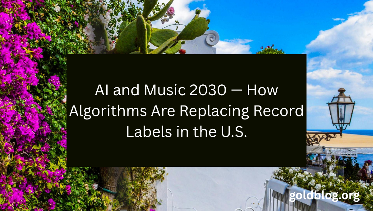 AI and Music 2030 — How Algorithms Are Replacing Record Labels in the U.S.